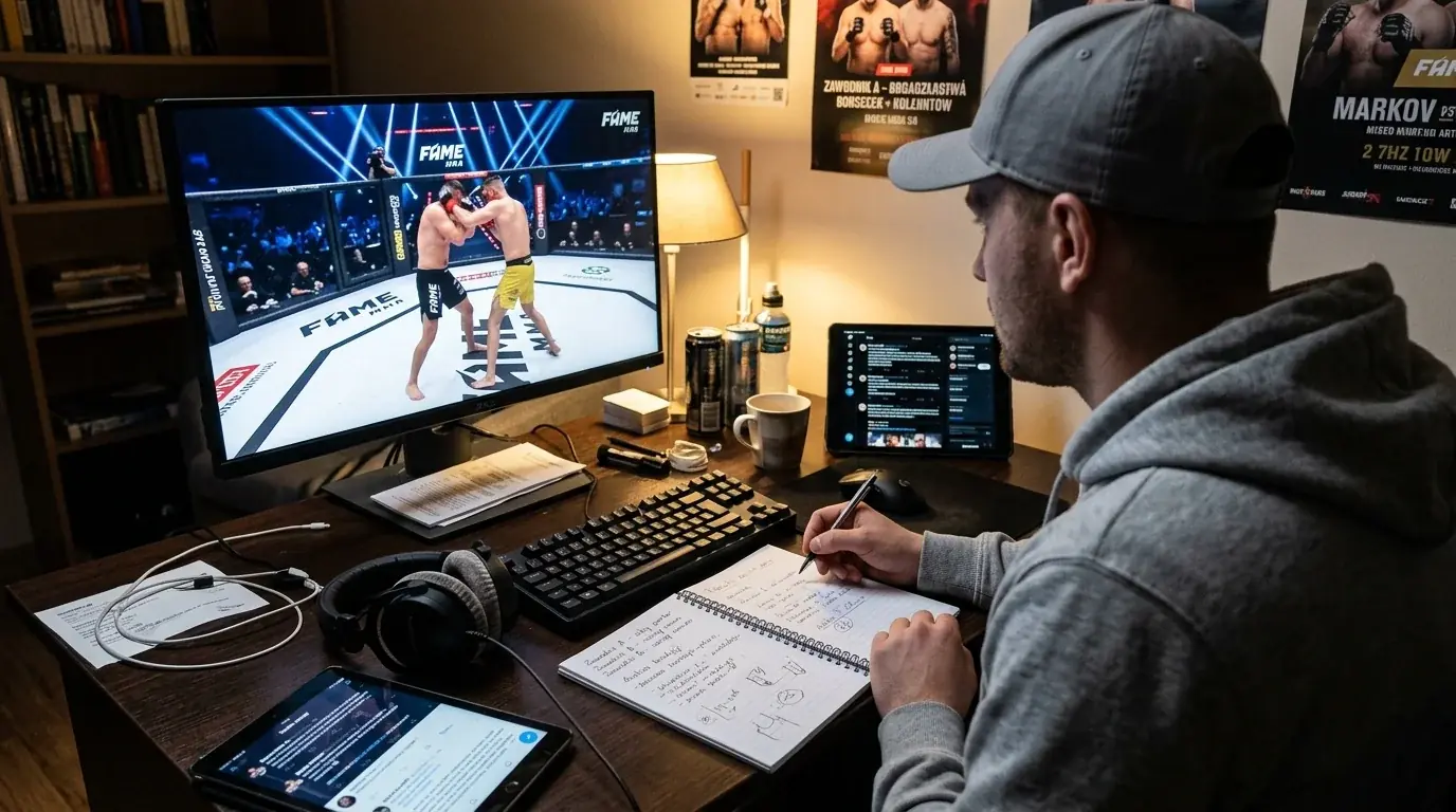 Strategie typowania walk na Fame MMA - analiza zawodników i formatu walki